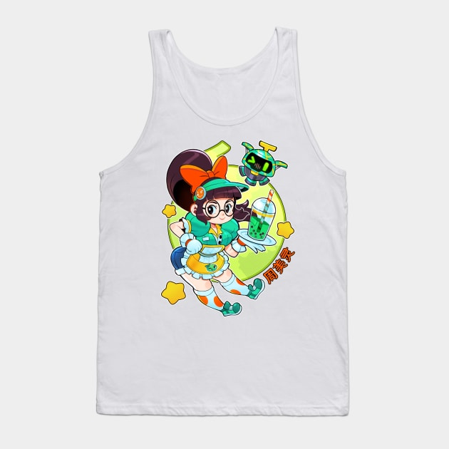 Honeydew Mei (Overwatch Fanart) Tank Top by REDZtheARTIST